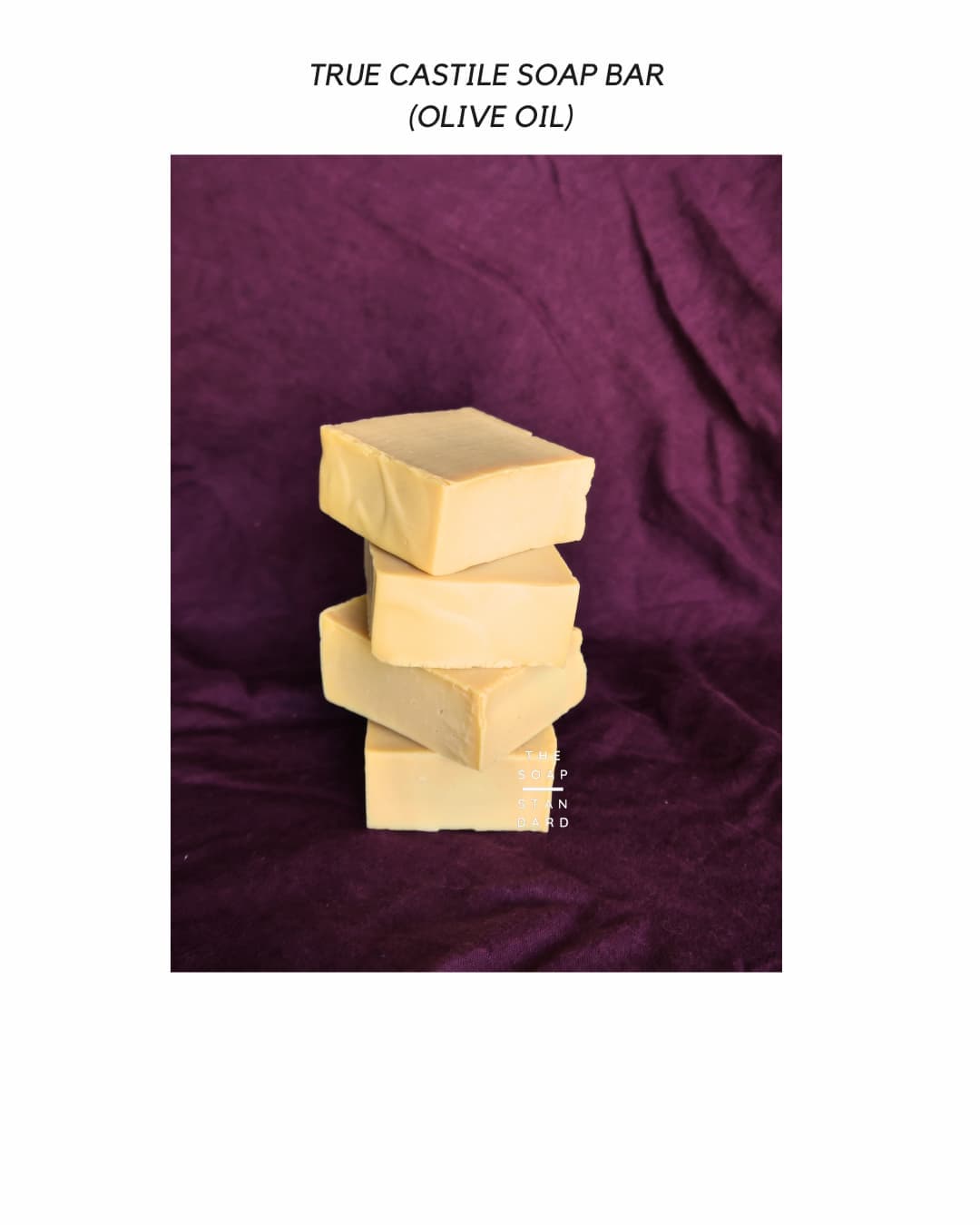 True Castile Soap Bar (Olive Oil)